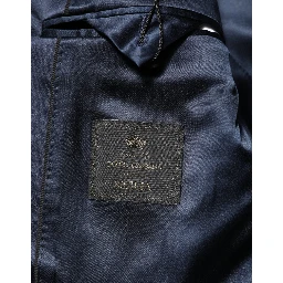 Black 3 Piece Wool Silk Blend Suit SICILIA