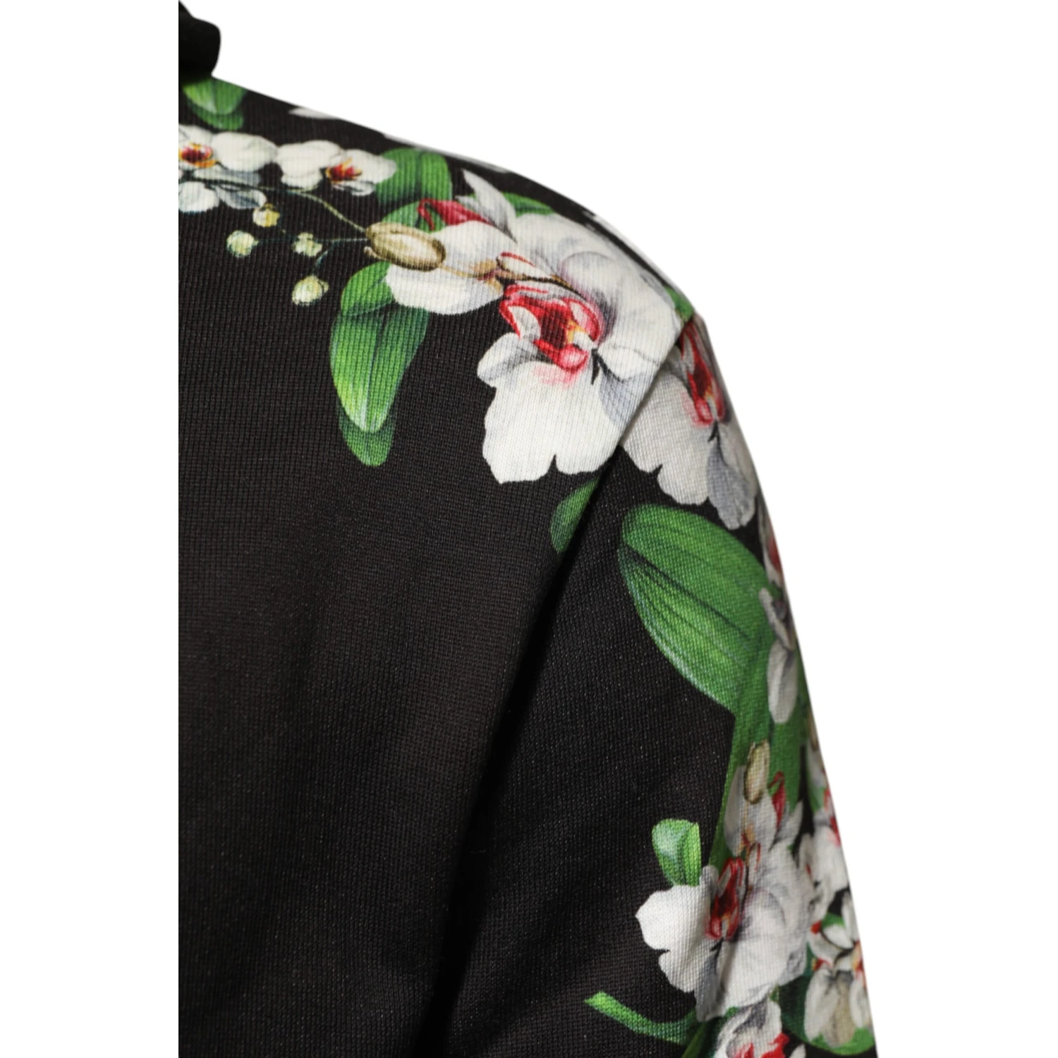 KING Black Orchid Floral Crown Logo Hoodie Sweater