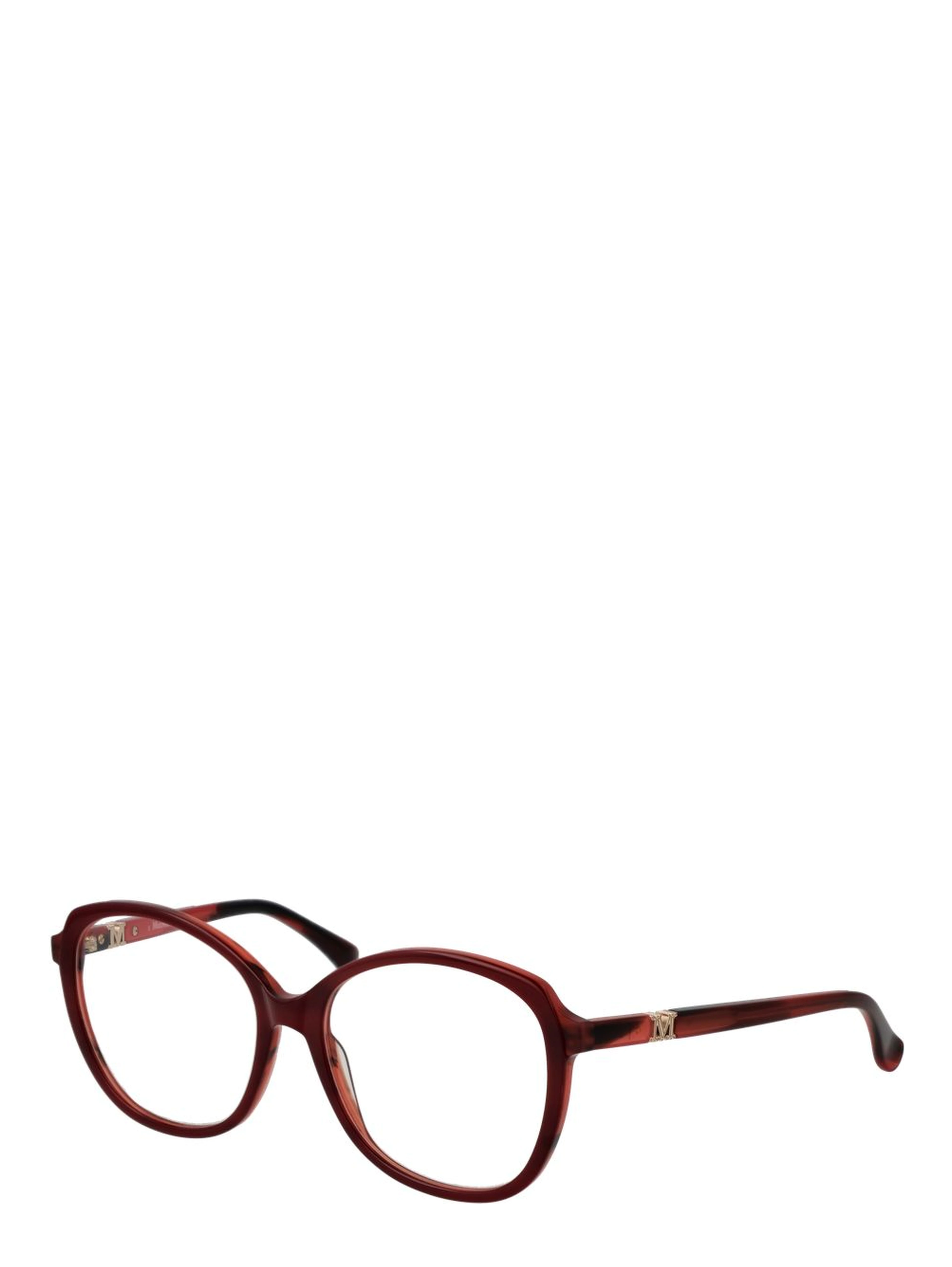 Burgundy Plastic Glasses (Frames)