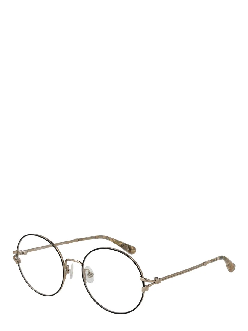 Beige Metal Glasses (Frames)