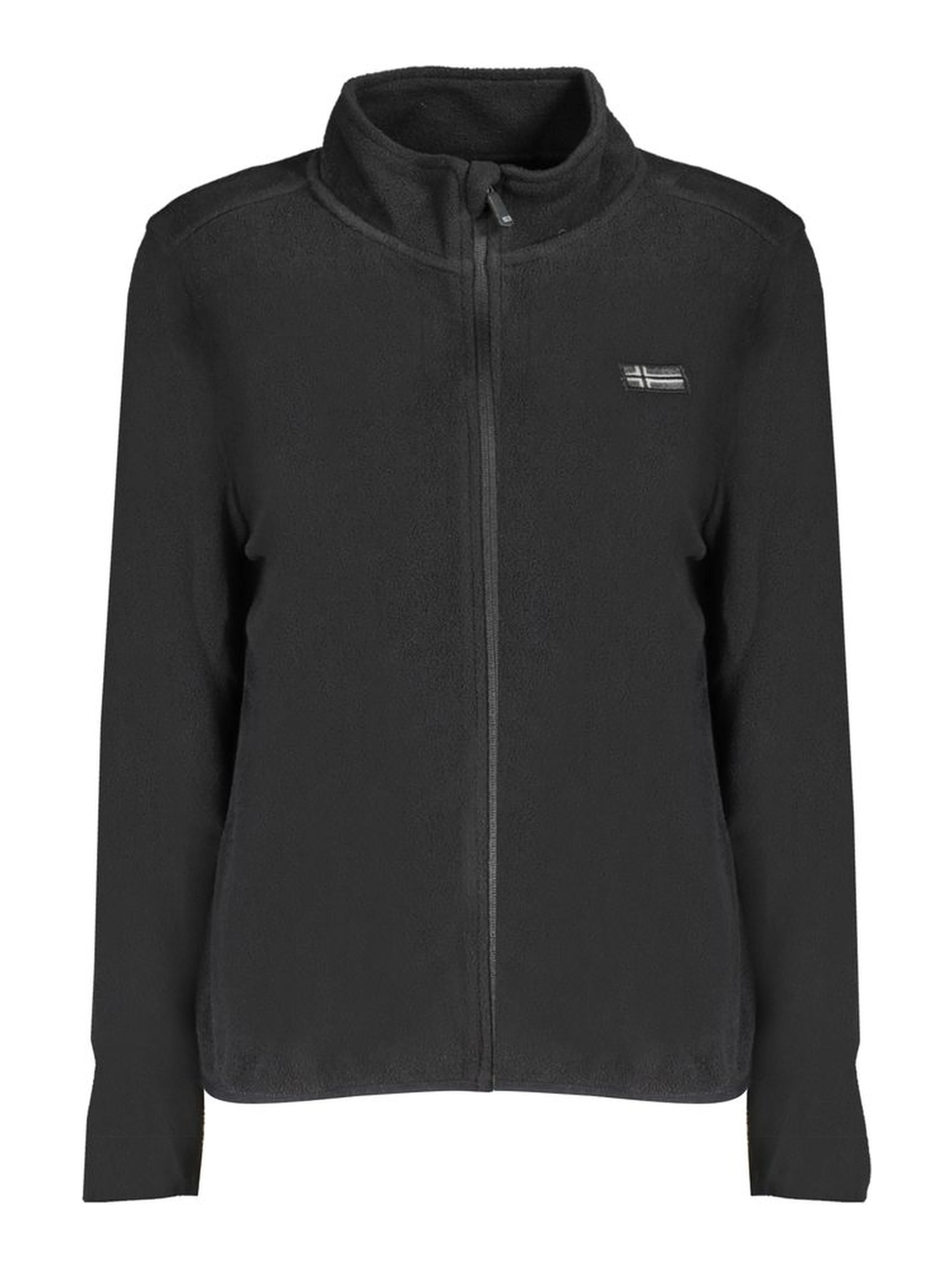 Black Polyester Women Sweater
