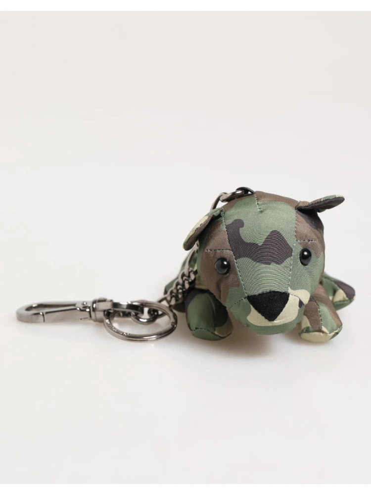 Camouflage Multicolor Animal Silhouette Keychain Keyring
