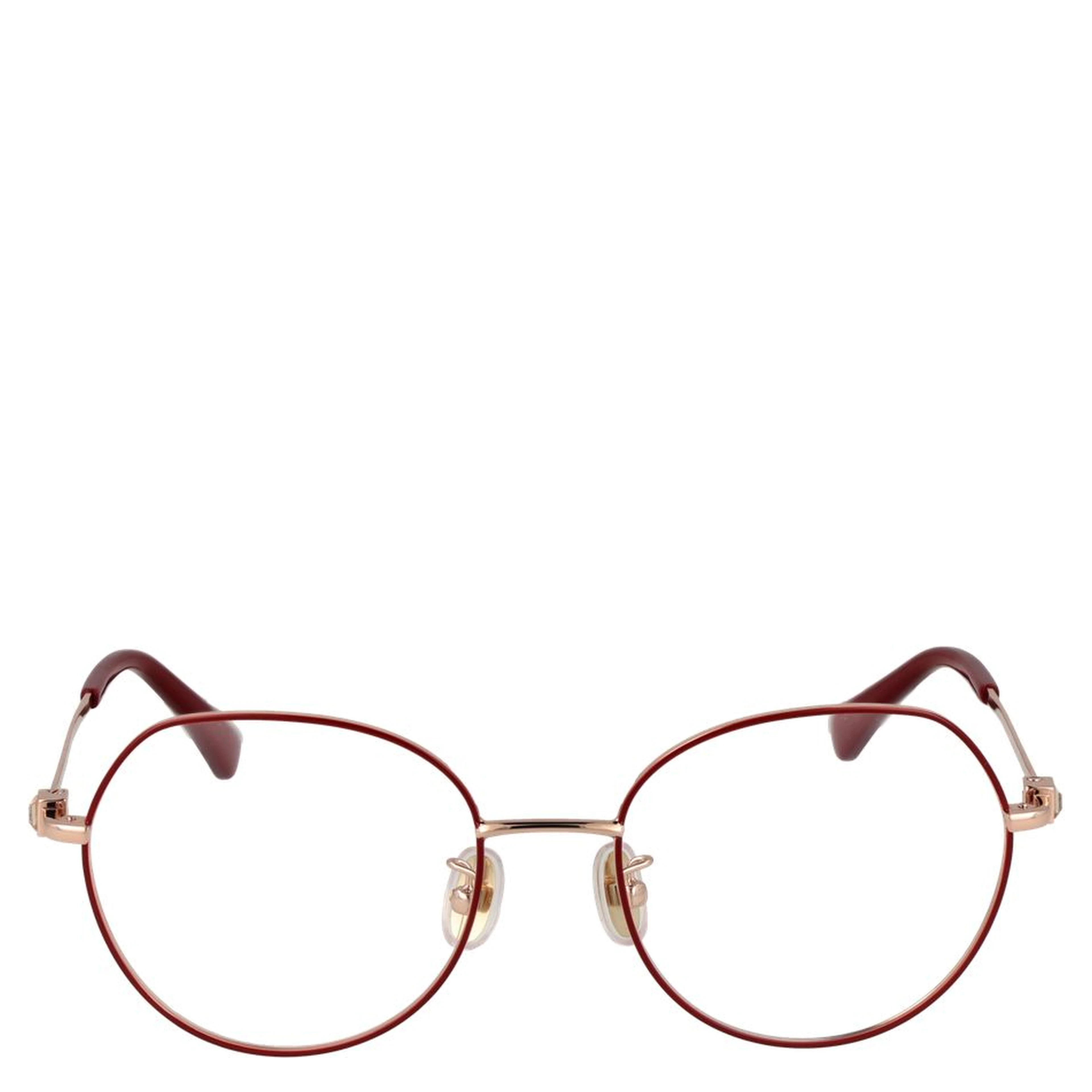 Red Metal Glasses (Frames)