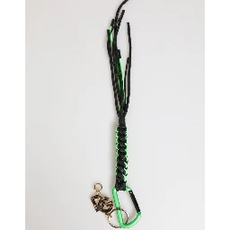 Polyester Multicolor Tape String DG Logo Keychain Keyring