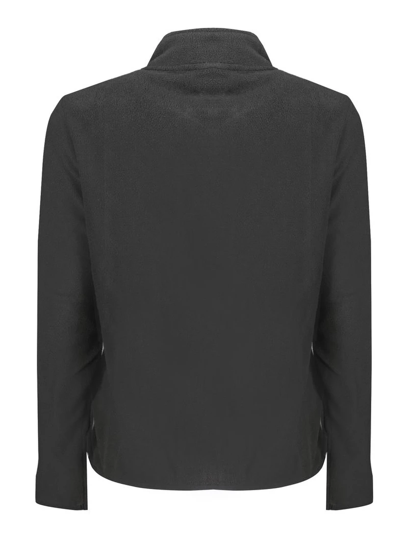 Black Polyester Women Sweater
