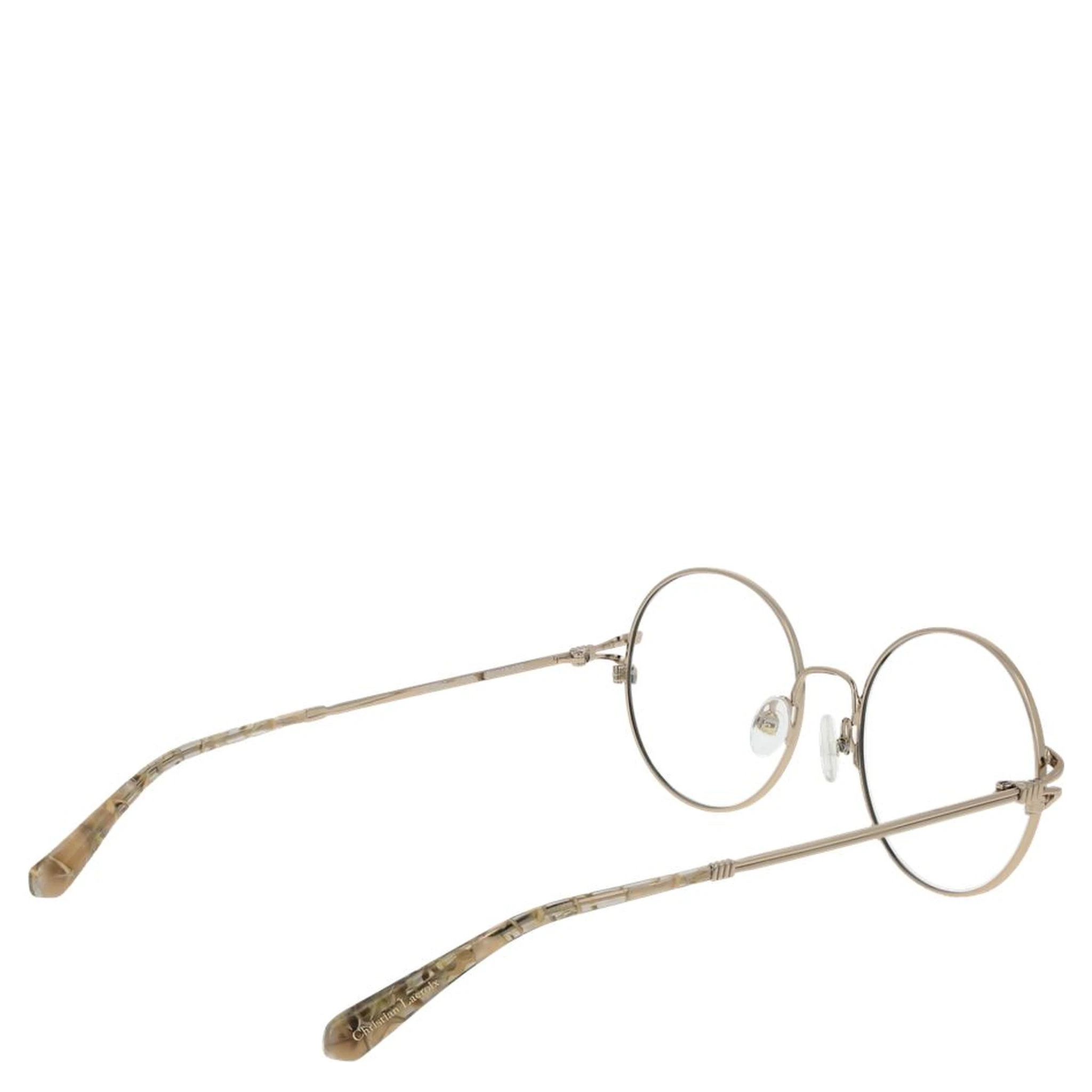 Beige Metal Glasses (Frames)