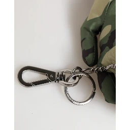 Camouflage Multicolor Animal Silhouette Keychain Keyring