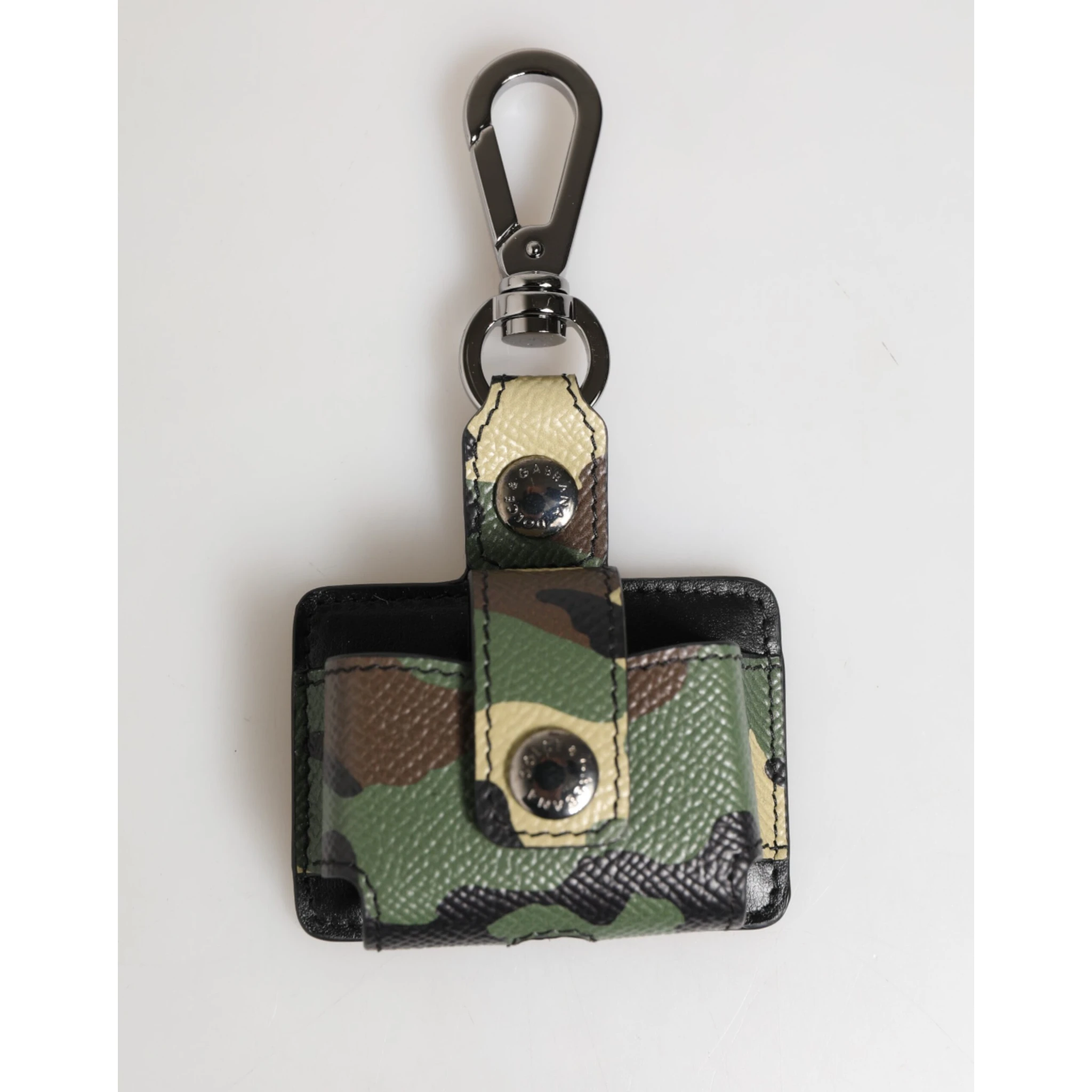 Multicolor Camouflage Leather Metal Accessory  Airpods Case