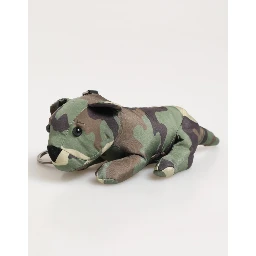 Camouflage Multicolor Animal Silhouette Keychain Keyring