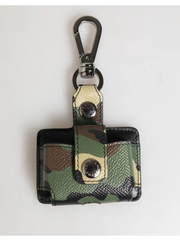 Multicolor Camouflage Leather Metal Accessory  Airpods Case alternative