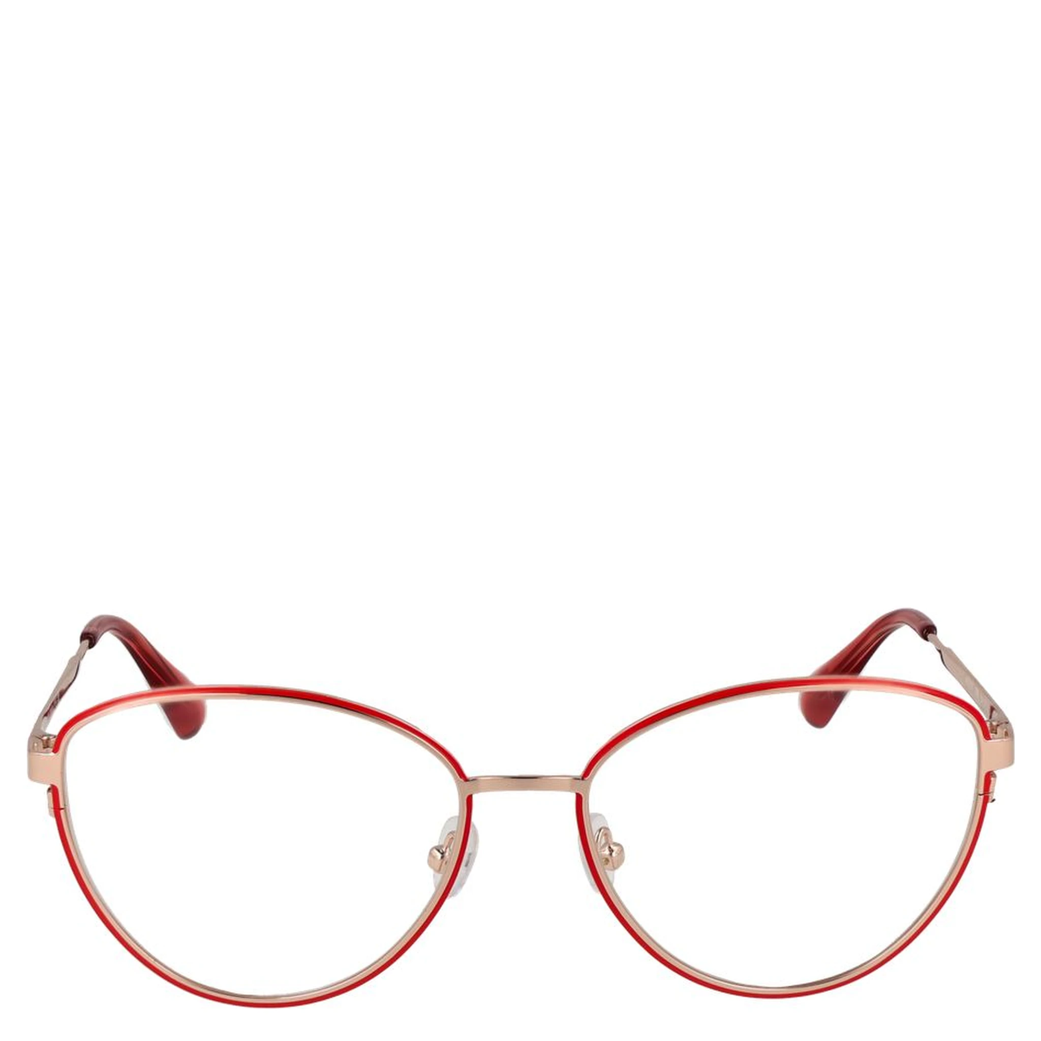 Red Metal Glasses (Frames)