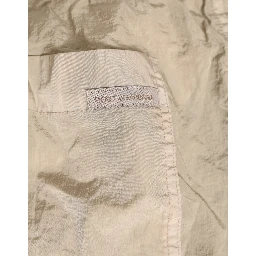 Beige Nylon Beachwear Men Boxer Short Swimwear