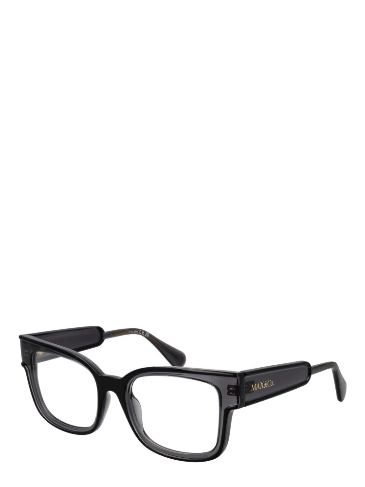 Black Stainless Steel Glasses (Frames)