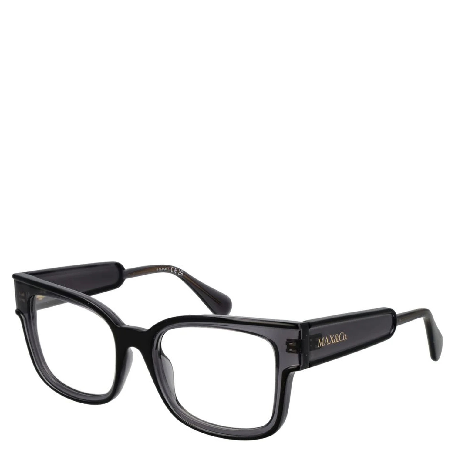 Black Stainless Steel Glasses (Frames)