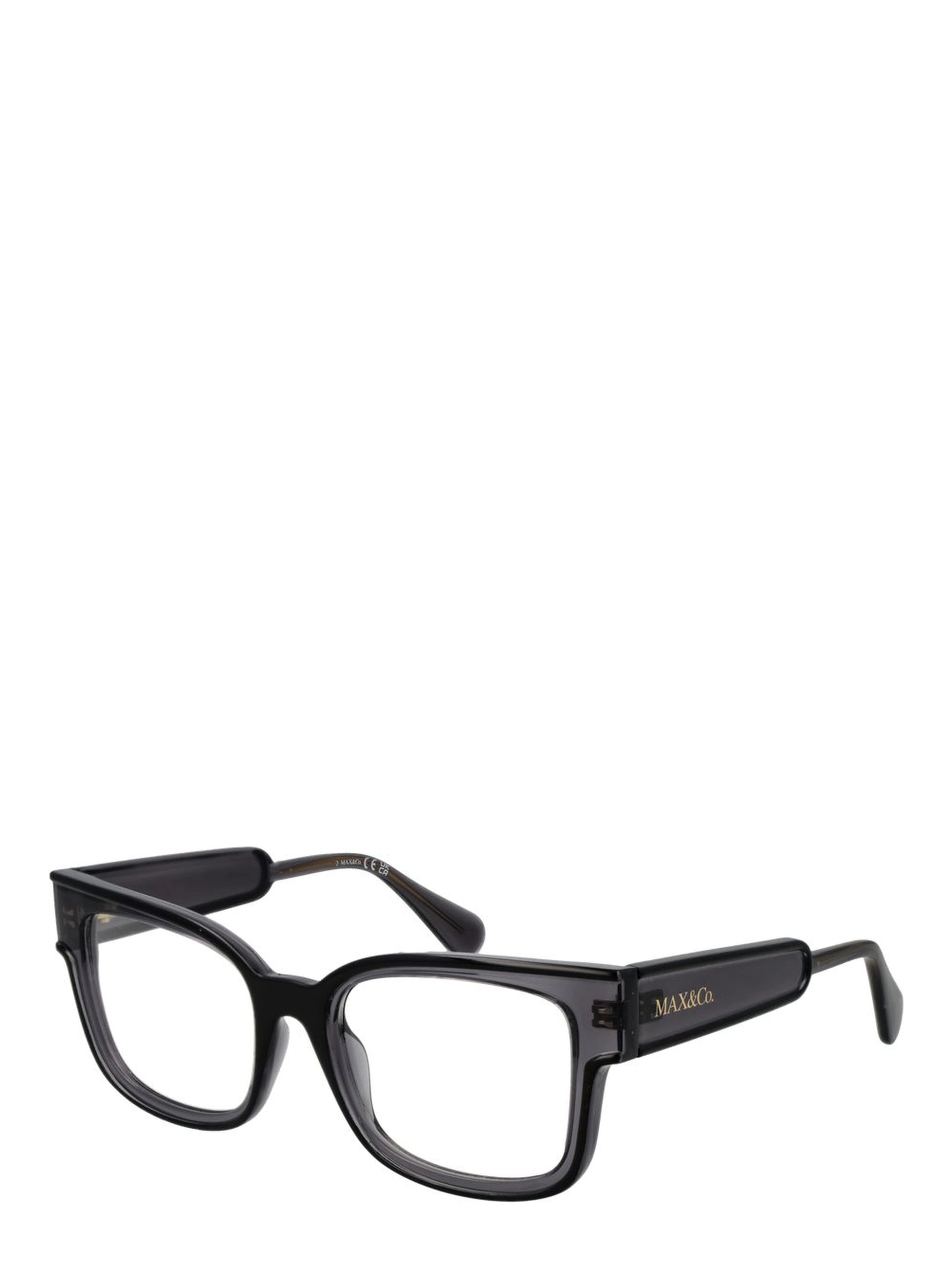 Black Stainless Steel Glasses (Frames)