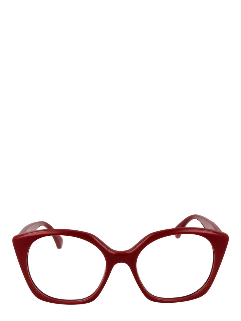 Red Plastic Glasses (Frames)