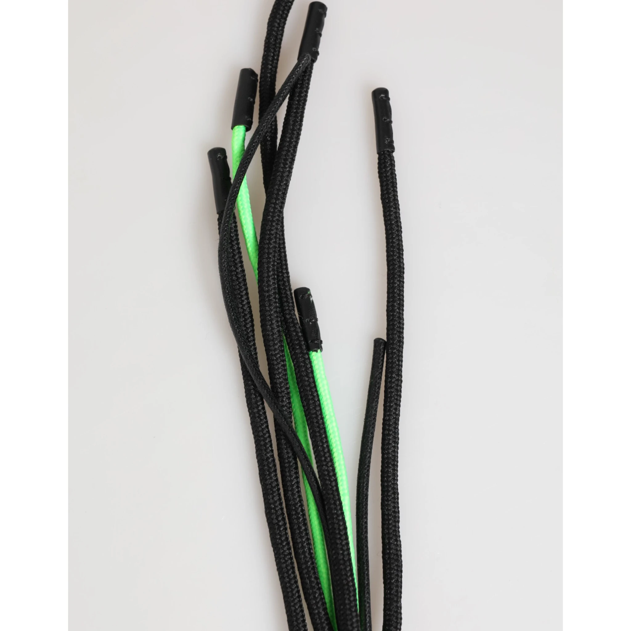 Polyester Multicolor Tape String DG Logo Keychain Keyring