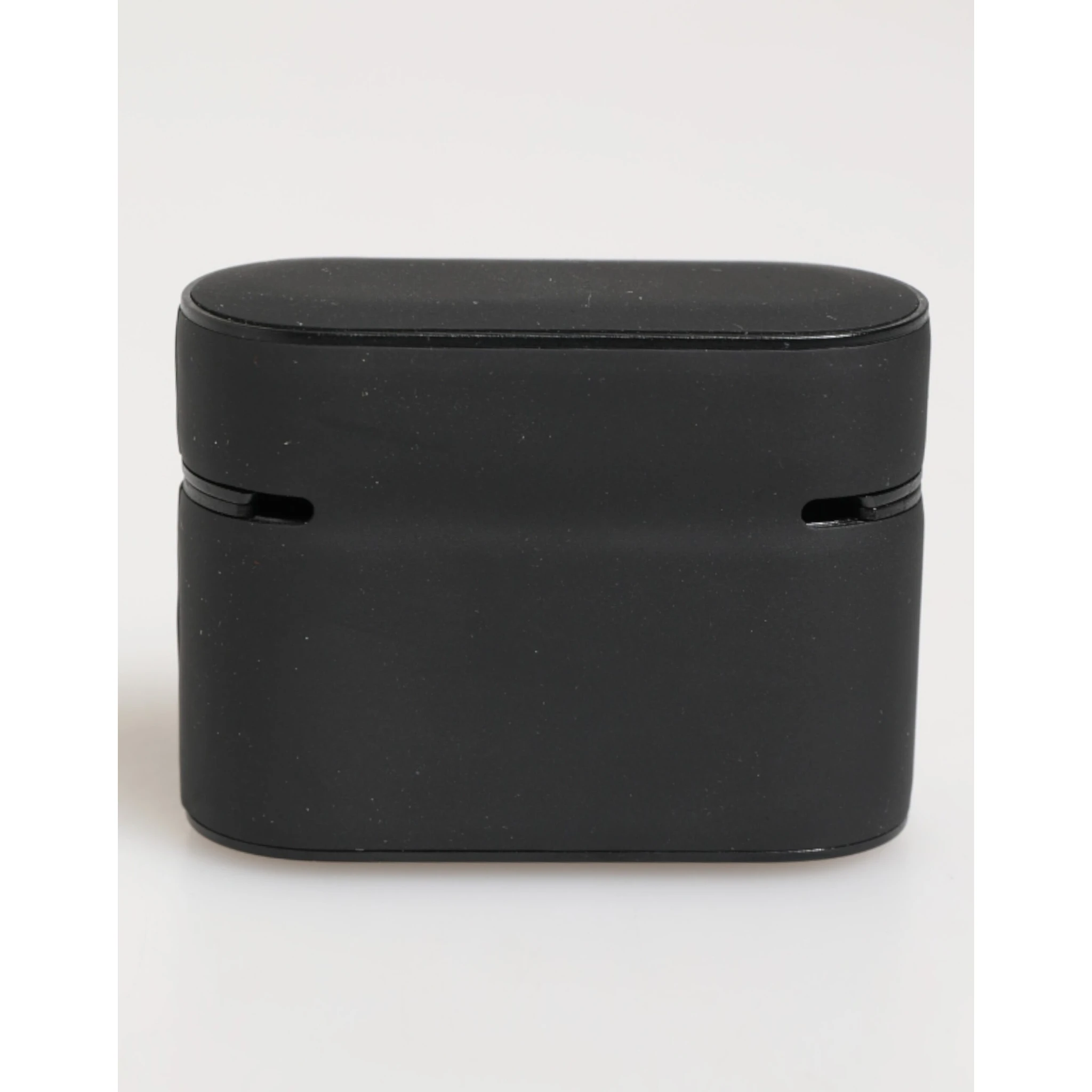 Black Mint Rubber Logo Embossed Accessory  Airpods Case