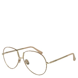 Beige Metal Glasses (Frames)