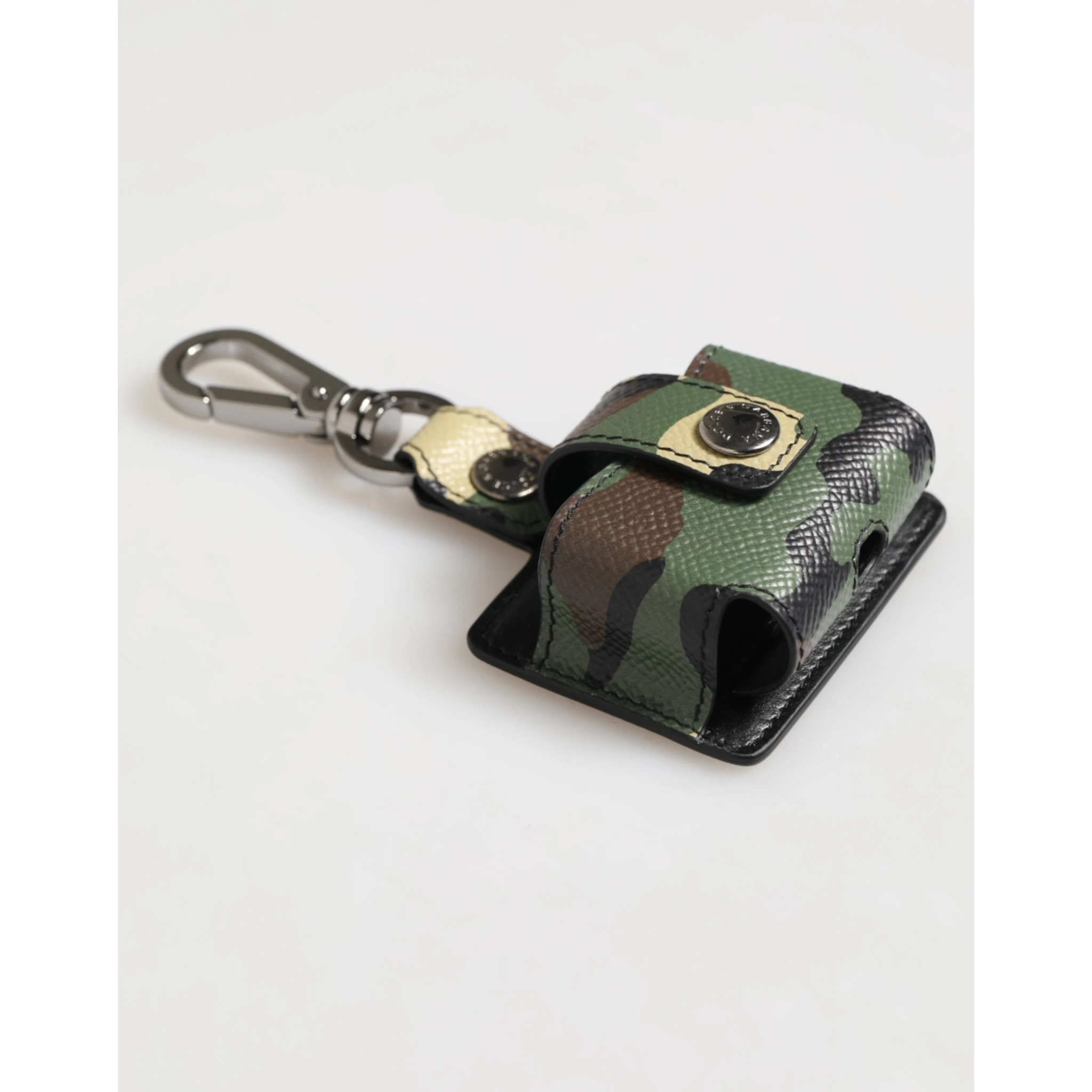 Multicolor Camouflage Leather Metal Accessory  Airpods Case
