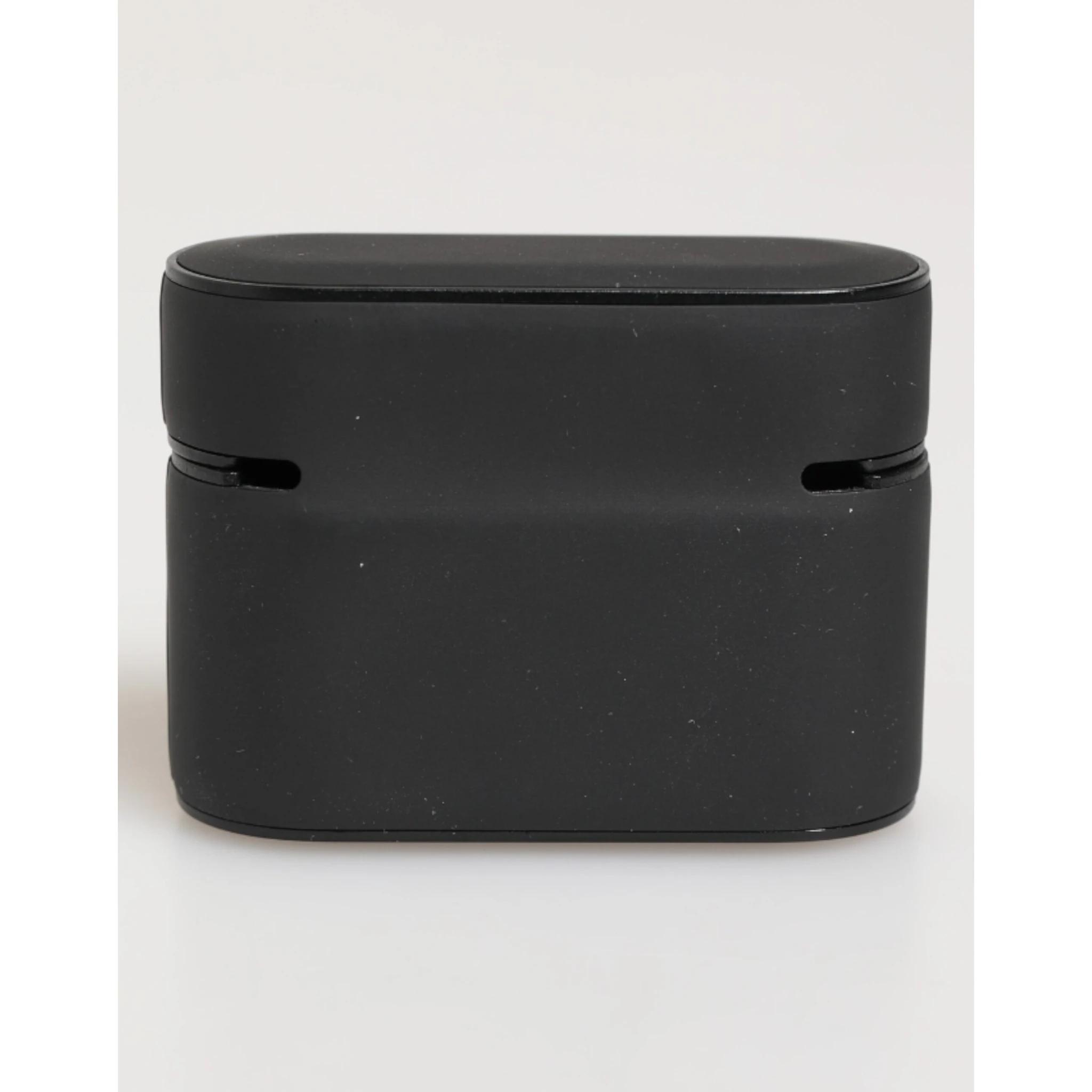 Black Yellow Rubber Logo Embossed Accessory Airpods Case
