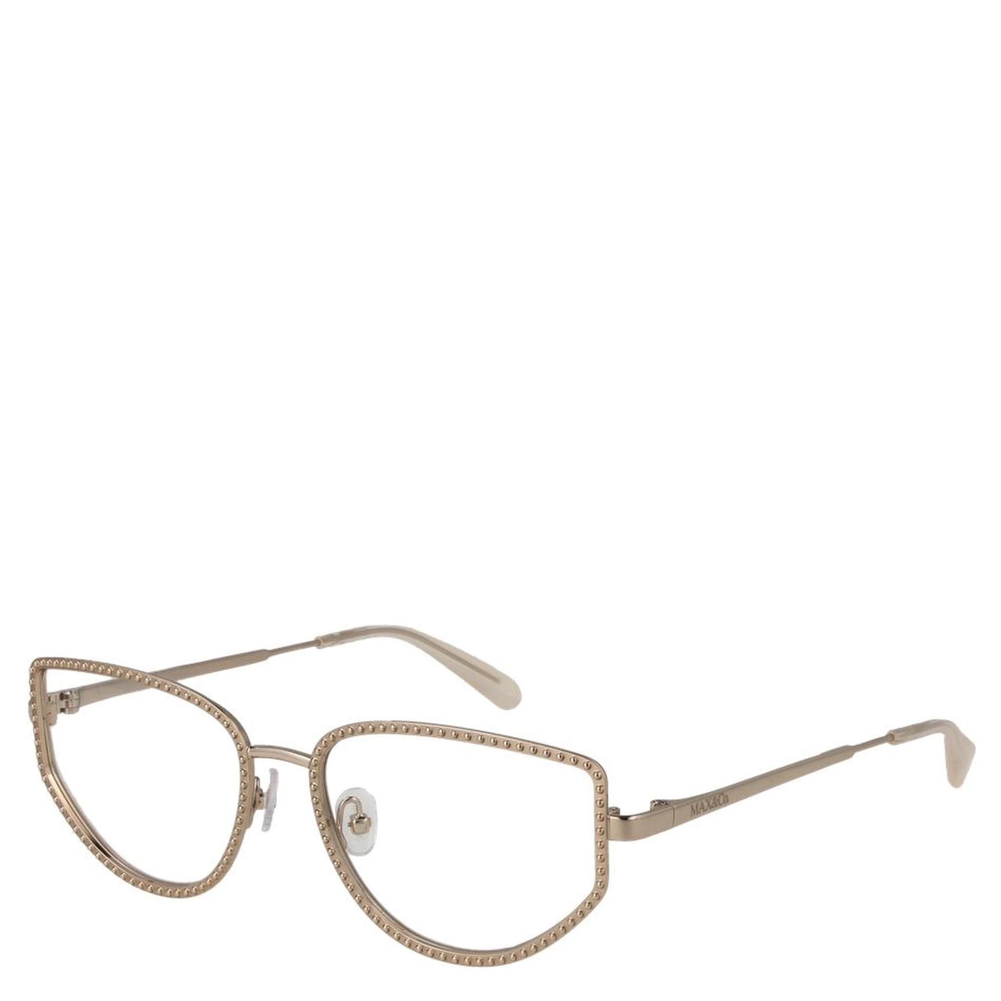 نظارات (إطارات) معدنية ذهبية