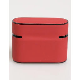 Red White Silicone Embossed Logo Accessory Airpods Case