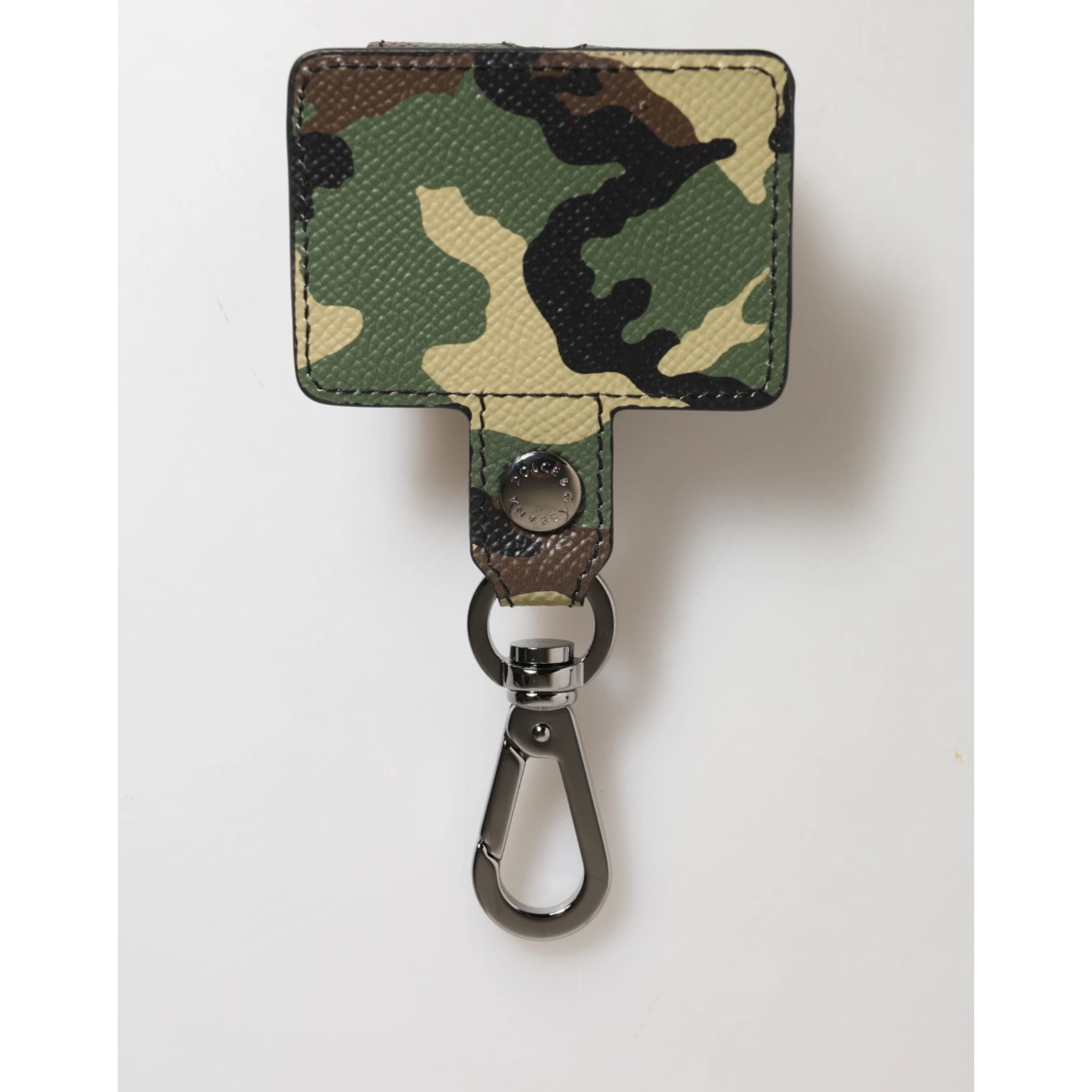 Multicolor Camouflage Leather Metal Accessory  Airpods Case