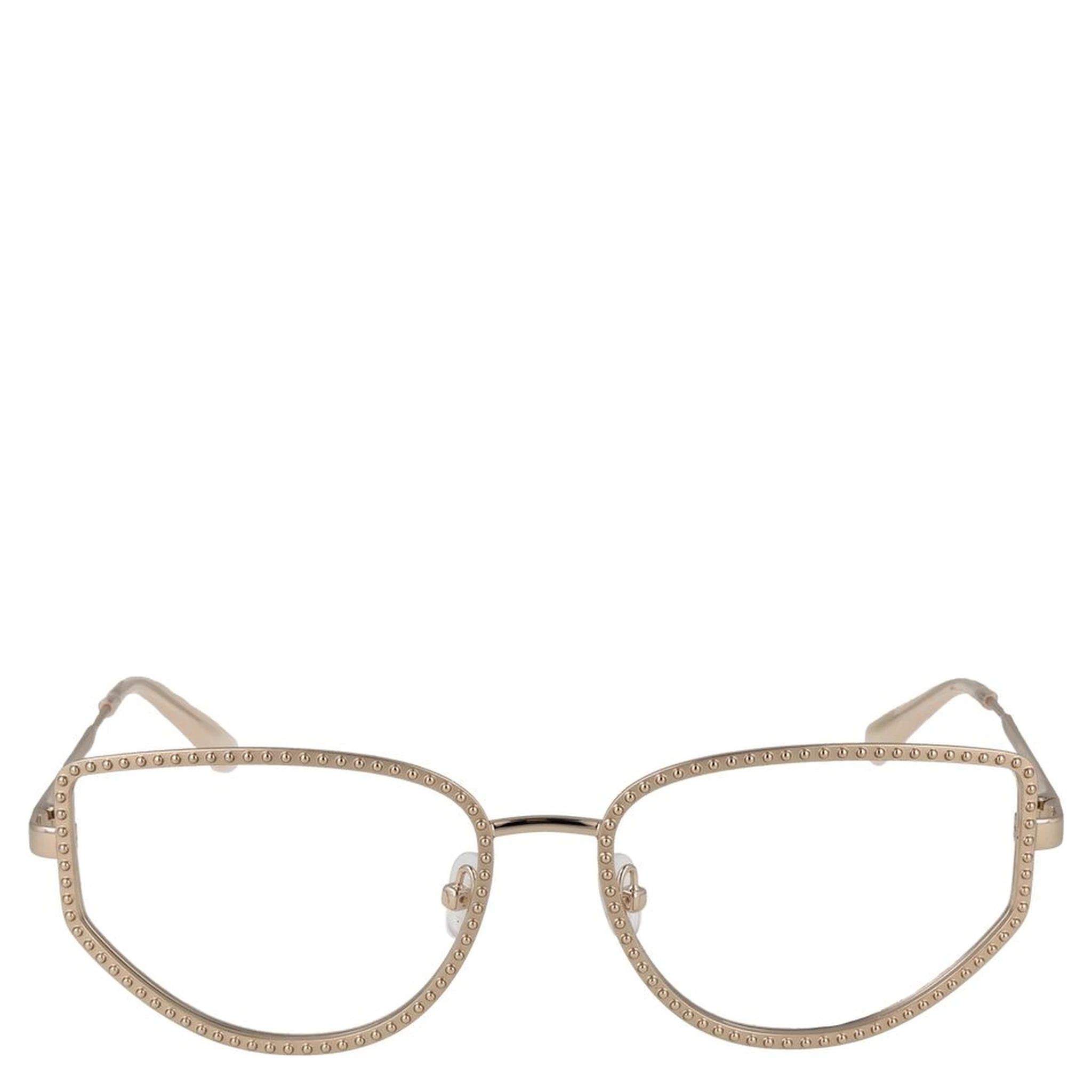 نظارات (إطارات) معدنية ذهبية