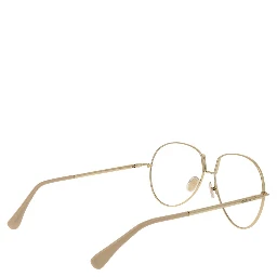 Beige Metal Glasses (Frames)