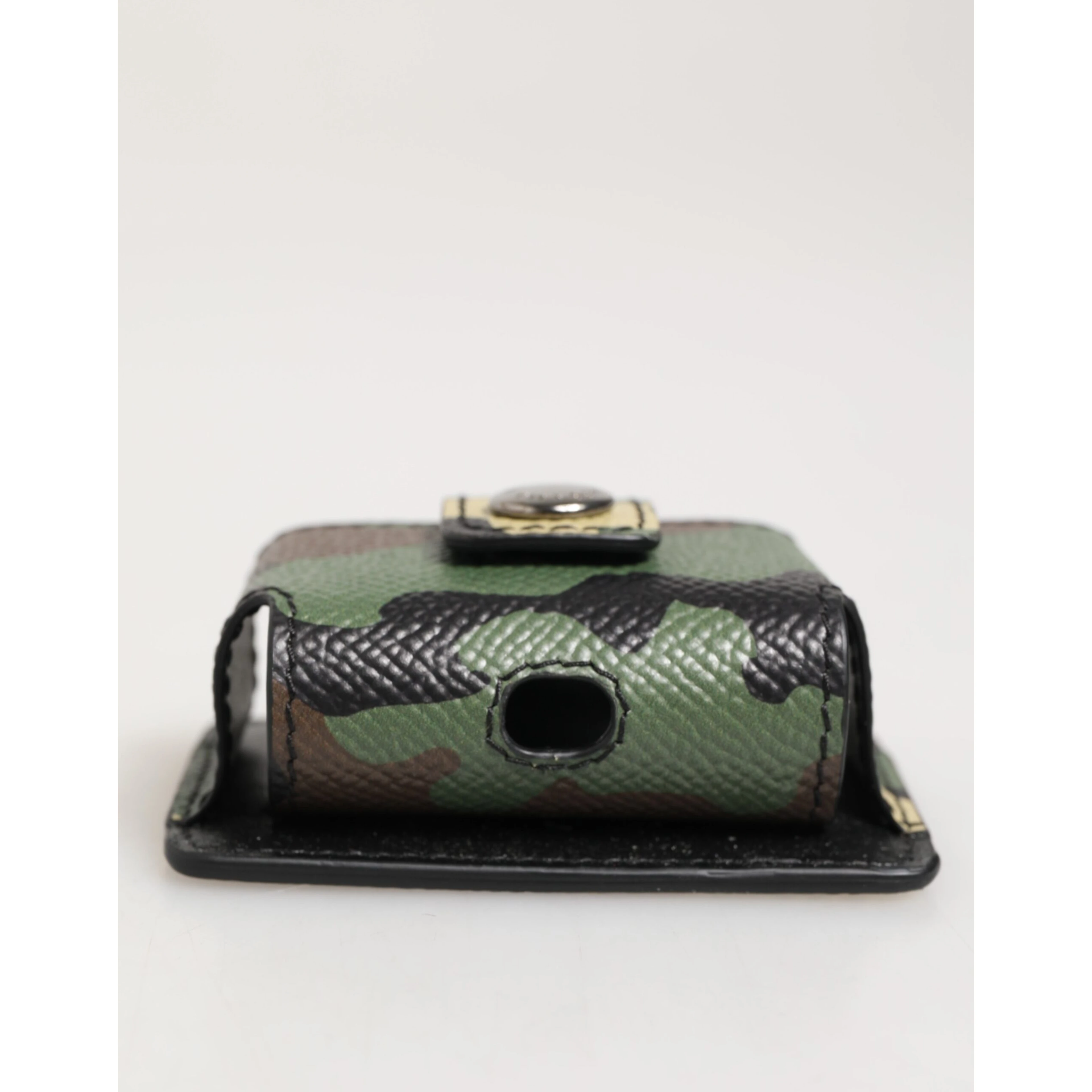 Multicolor Camouflage Leather Metal Accessory Airpods Case
