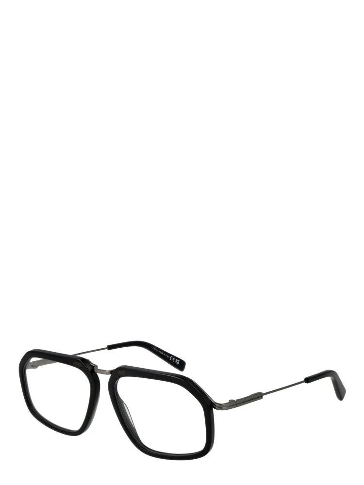 Black Metal Glasses (Frames)