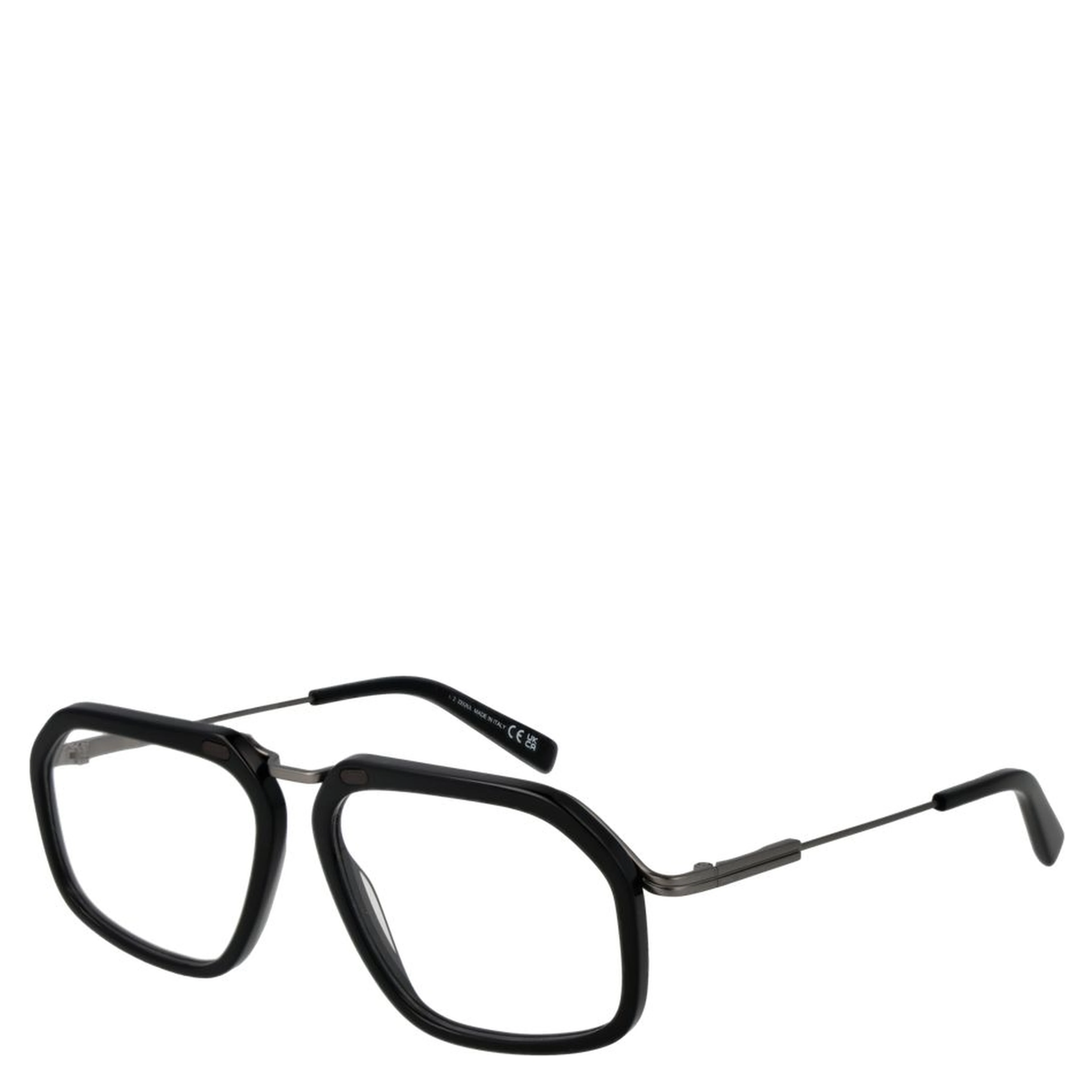 Black Metal Glasses (Frames)