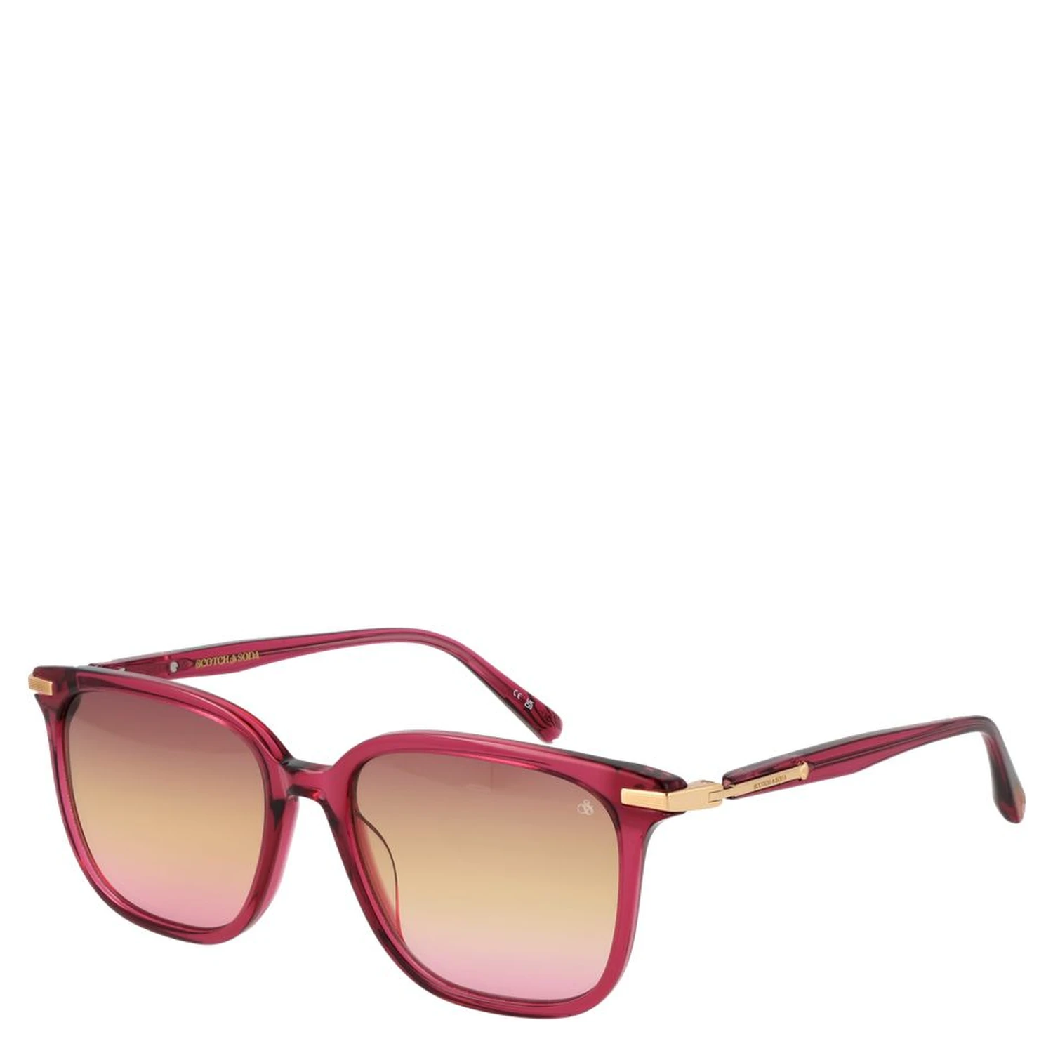 Pink Acetate Sunglasses
