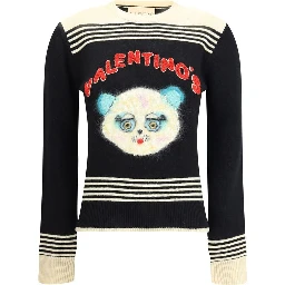 Multicolor Fleece Wool Sweatshirt