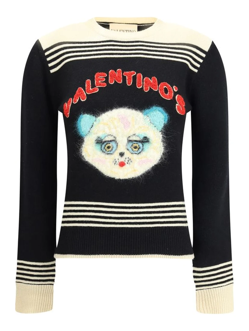 Multicolor Fleece Wool Sweatshirt