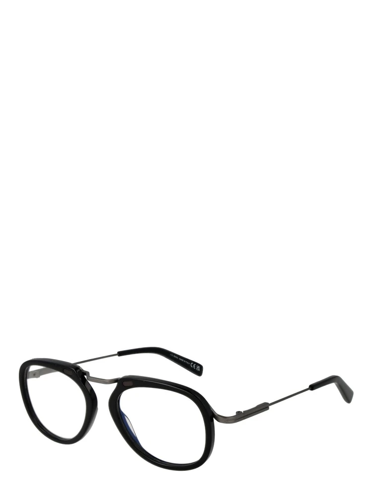 Black Metal Glasses (Frames)