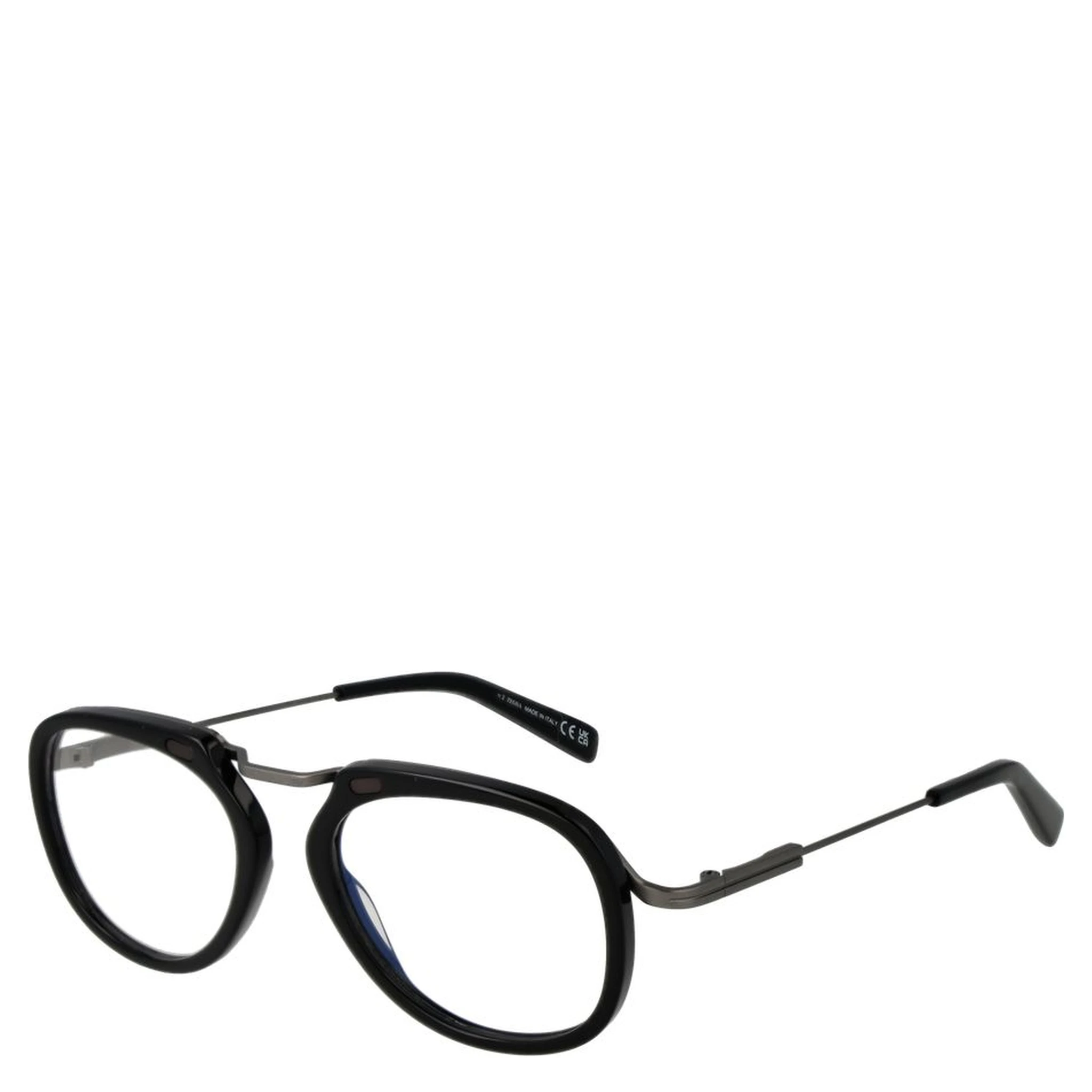 Black Metal Glasses (Frames)