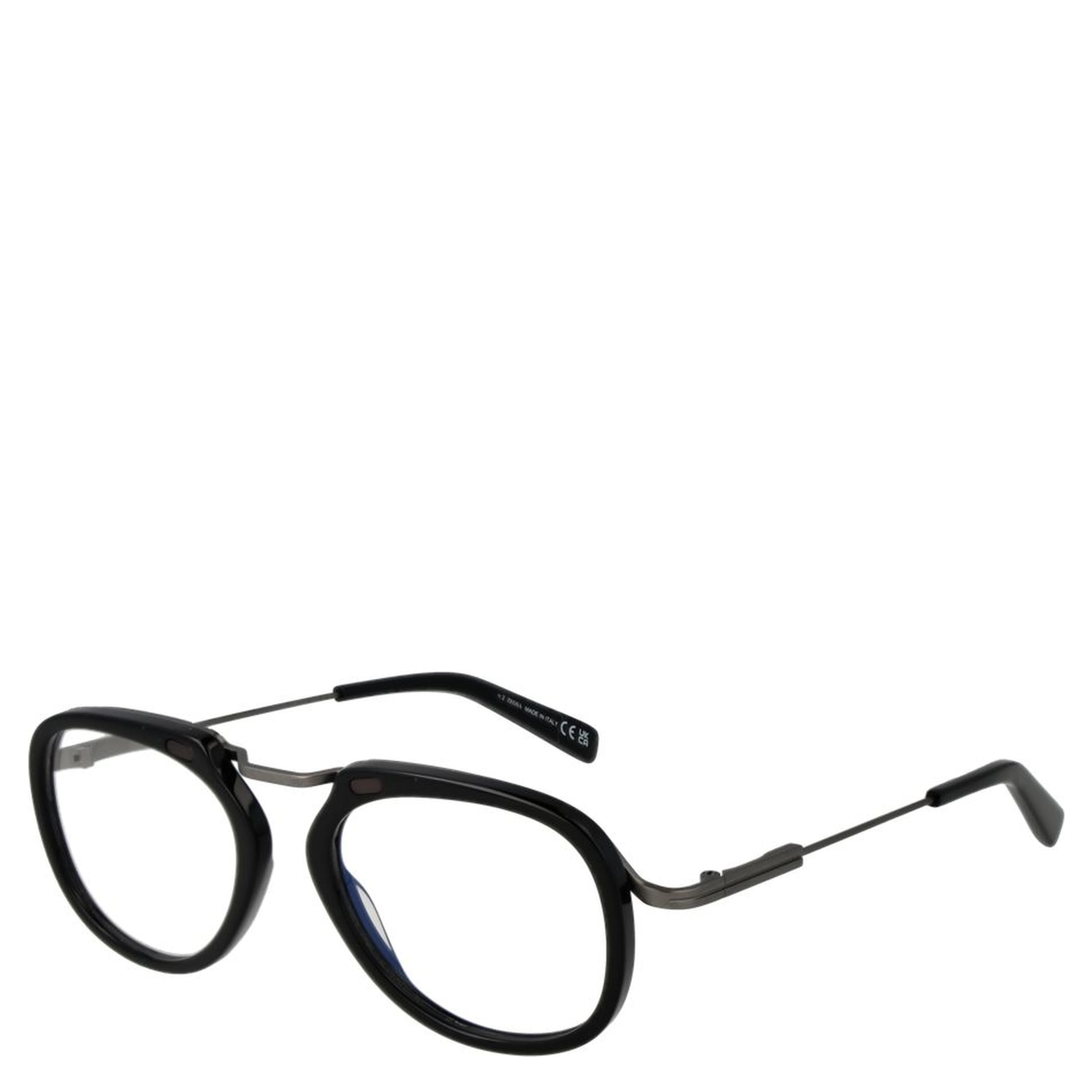 Black Metal Glasses (Frames)