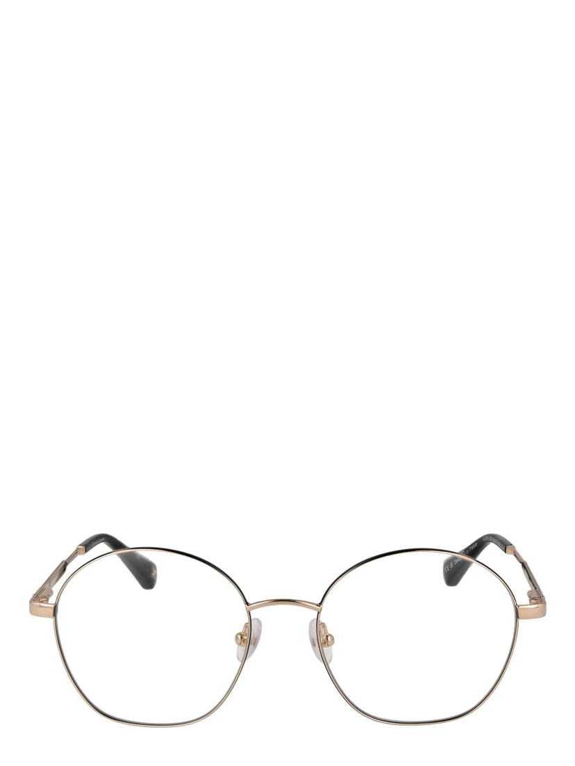 Beige Stainless Steel Glasses (Frames)
