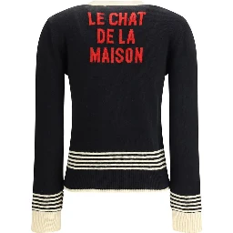 Multicolor Fleece Wool Sweatshirt