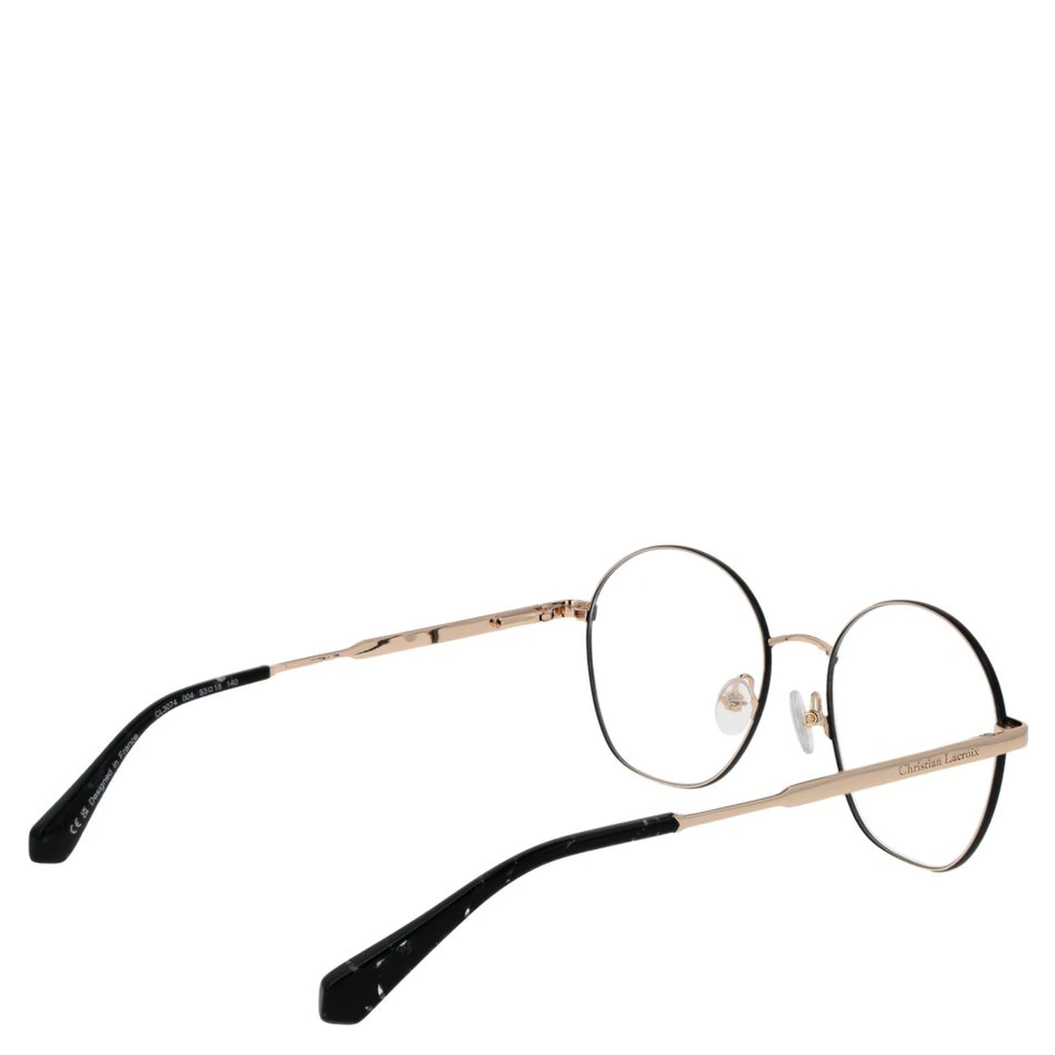 Beige Stainless Steel Glasses (Frames)