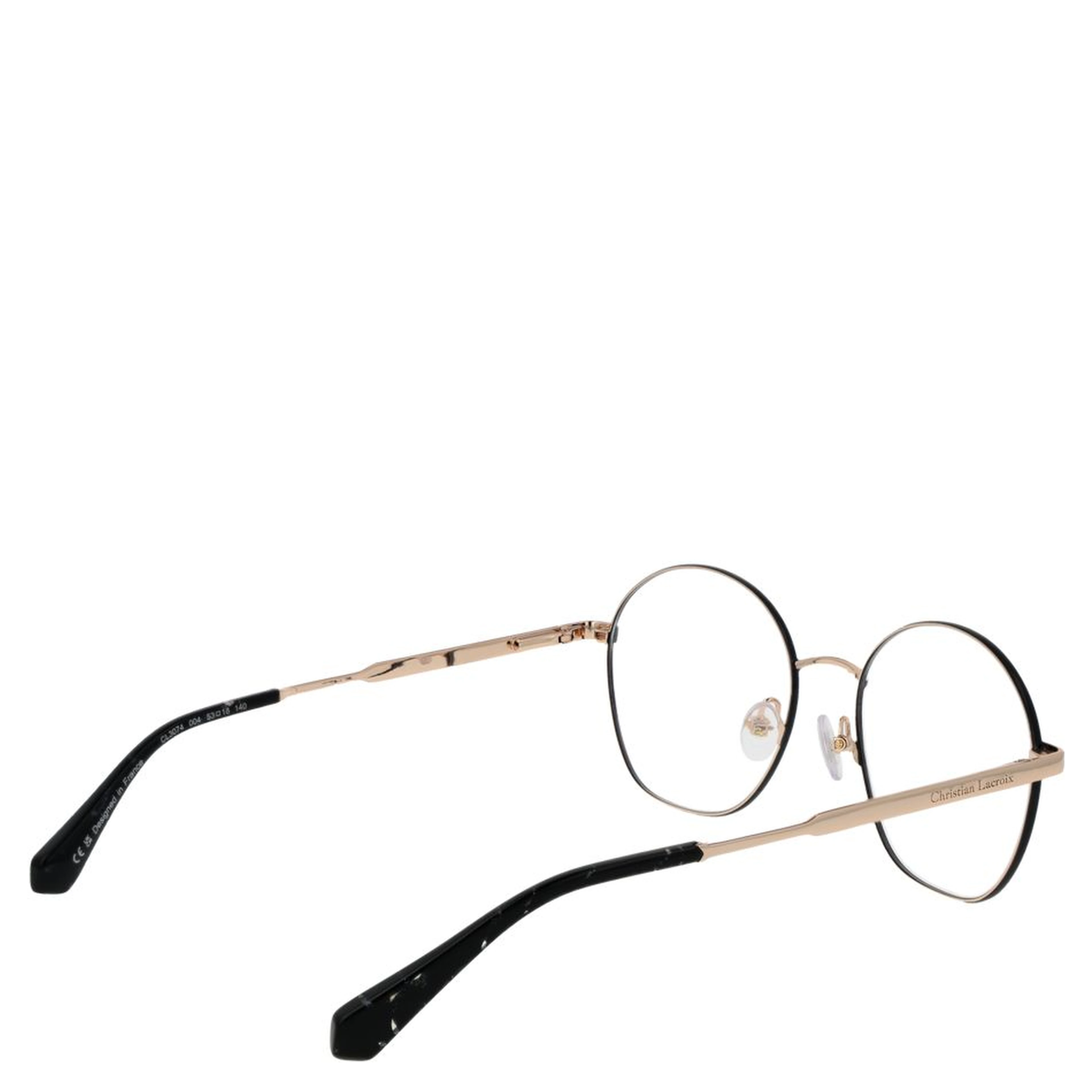 Beige Stainless Steel Glasses (Frames)