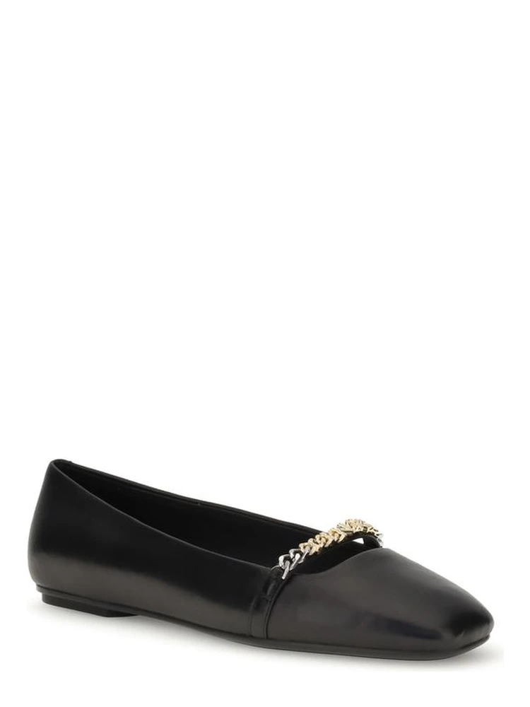 Black Calf Leather Bos Taurus Ballet Flats alternative