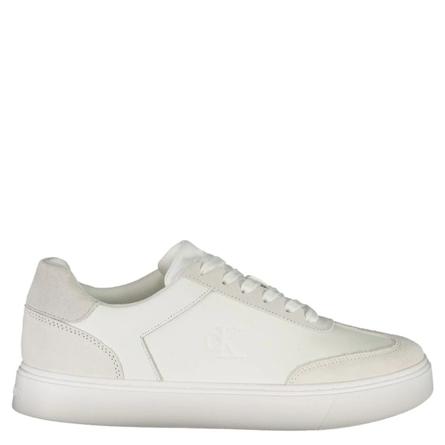 White Leather Men Sneaker