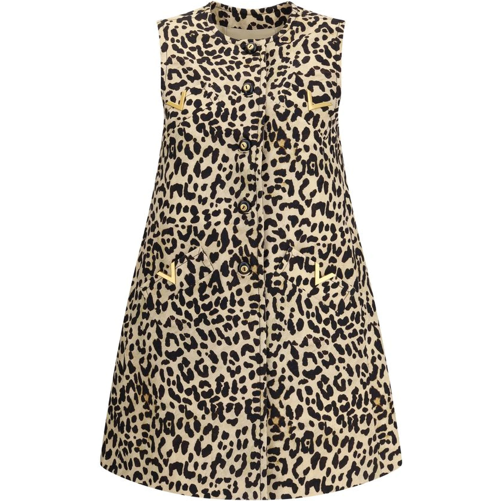 Multicolor Fleece Wool Sleveless Jacket