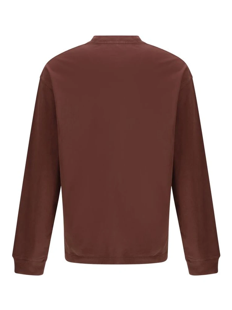 Bordeaux Cotton Long Sleeve T-Shirt alternative