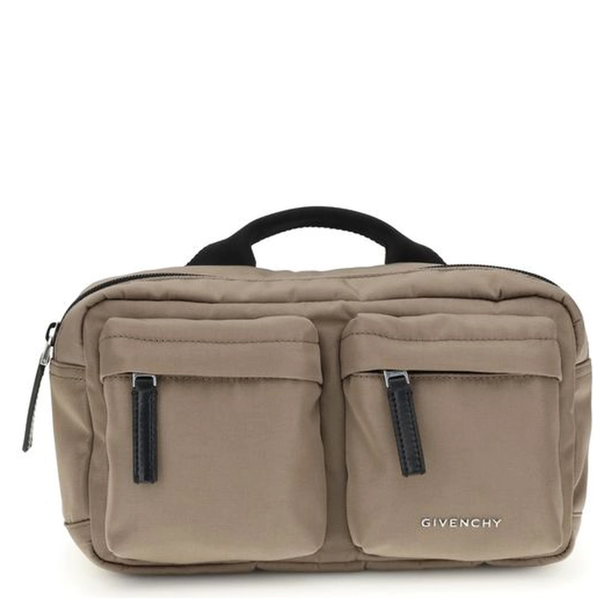 Beige Polyamide Handbag