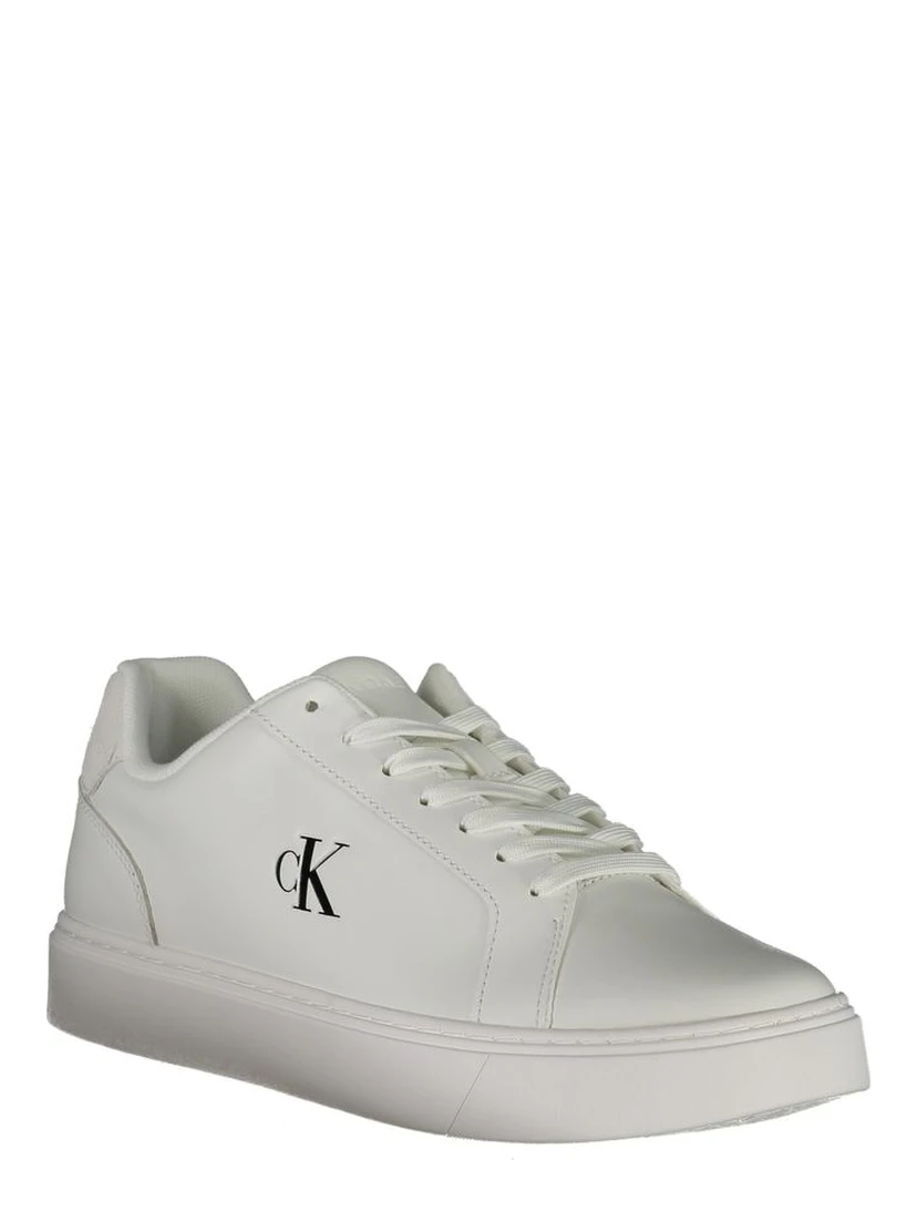 White Leather Men Sneaker