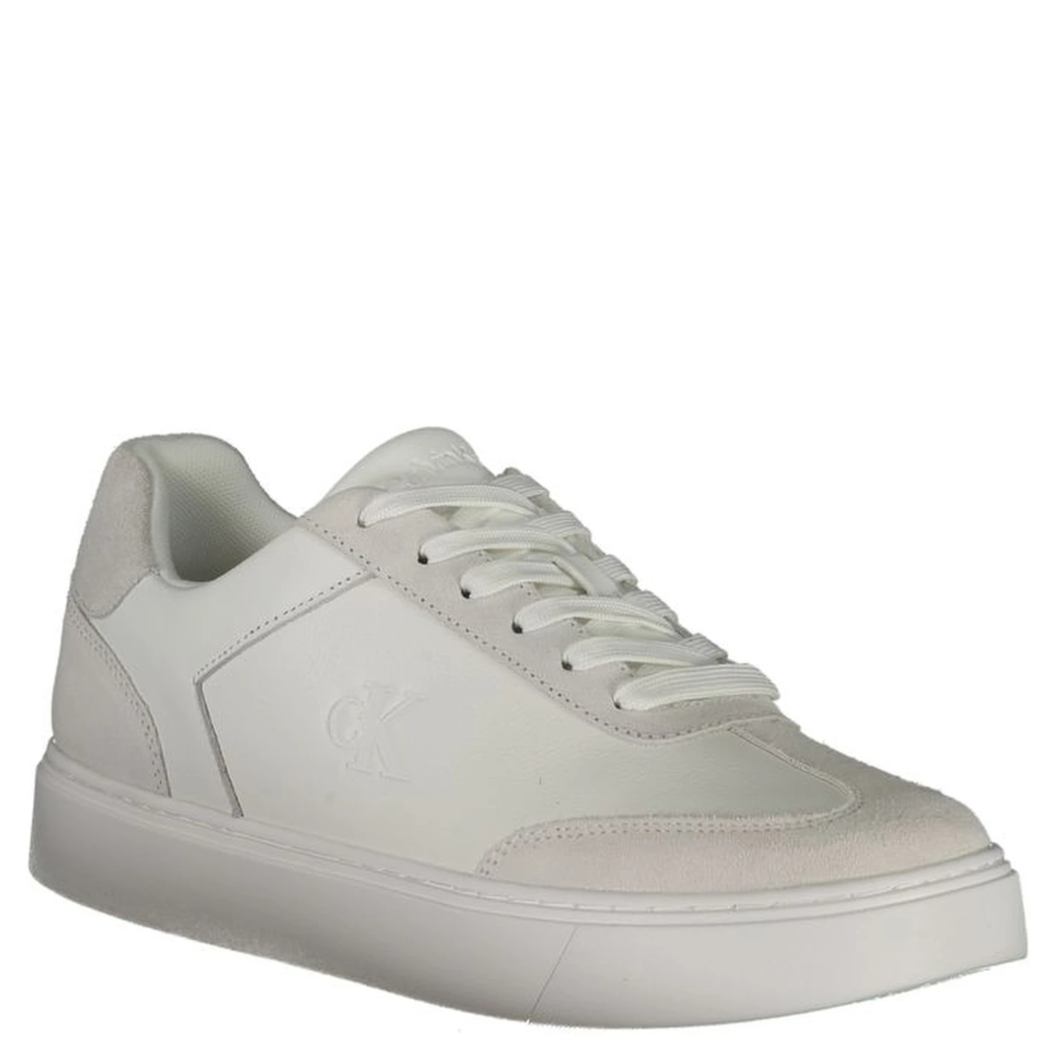 White Leather Men Sneaker